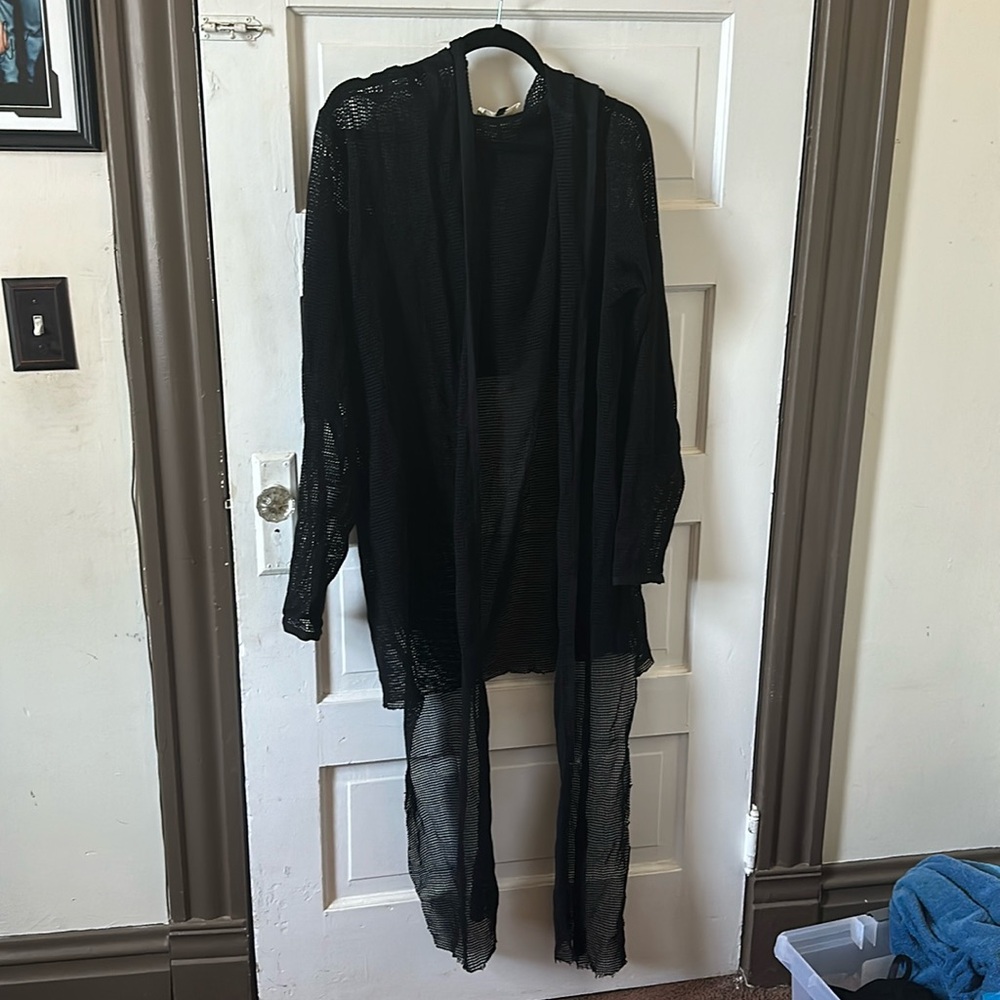 Lip service Unisex Burner Duster with Hood